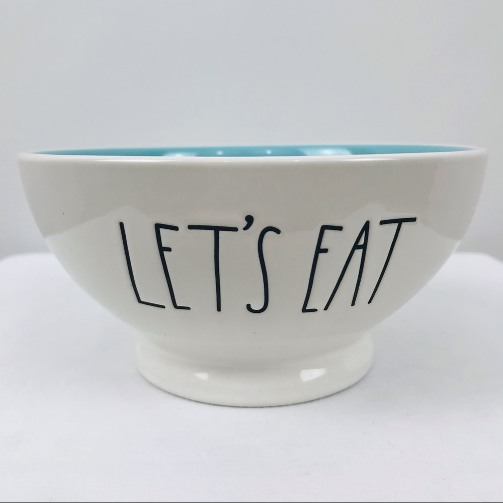 Rae Dunn Lets Eat Bowl - Picture 1 of 6
